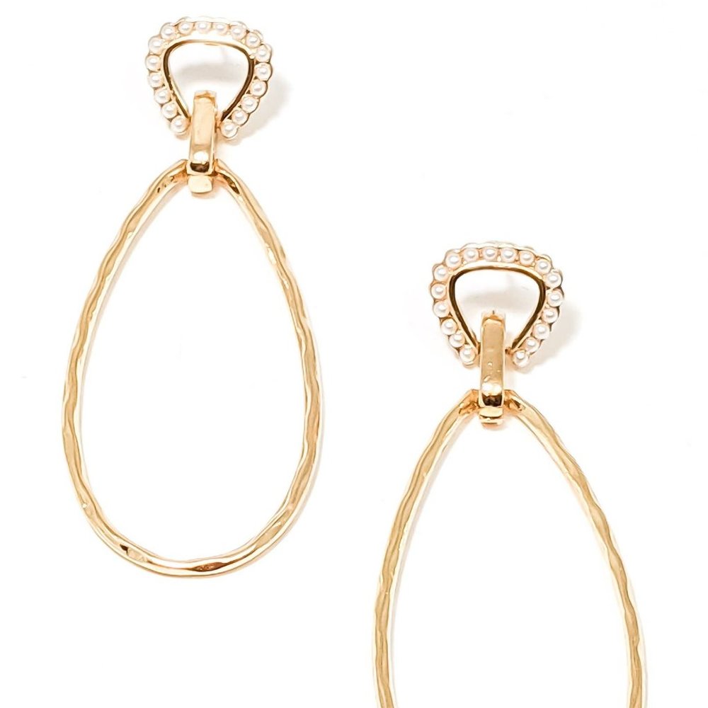 THE LUXE HAVEN Rachel Earrings, Gold